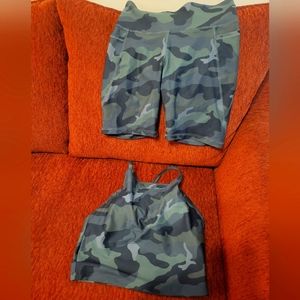 2 piece exercise wear